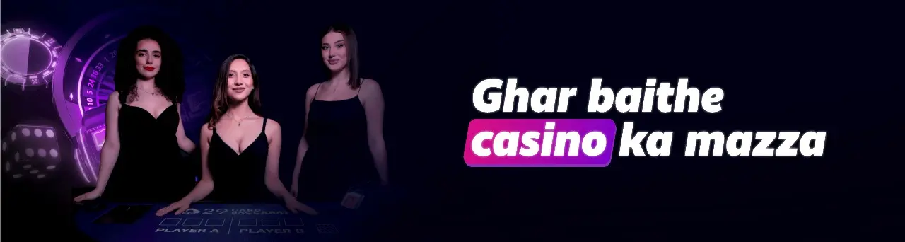 Play Live Casino And Win Big...